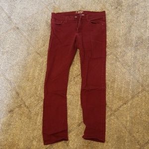 H&M Divided Pants Maroon